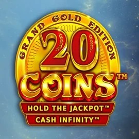 20 Coins Grand Gold Edition logo – Slots by Wazdan at Spinstein Casino