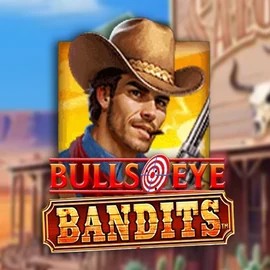 Bulls Eye Bandits online game logo by Origins on spinsteincasinoo.com