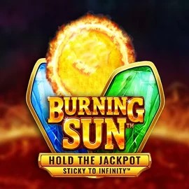 Official Slots logo: Burning Sun by Wazdan at Spinstein Casino