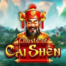 Chests of Cai Shen by Pragmatic Play, showcased at spinsteincasinoo.com – game logo