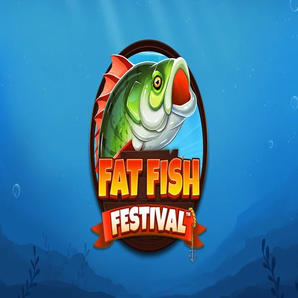 Enjoy Fat Fish Festival by Wishbone Games – logo hosted on spinsteincasinoo.com