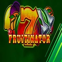 Fruitinator Jackpot King logo – Slots by Blueprint Gaming at Spinstein Casino