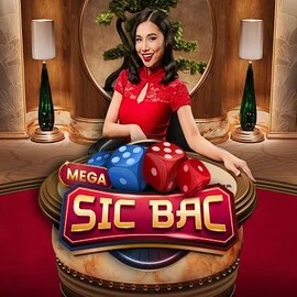 Mega Sic Bac online game logo by Pragmatic Play on spinsteincasinoo.com