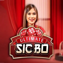 Ultimate Sic Bo slot icon by Ezugi, available at Spinstein Casino